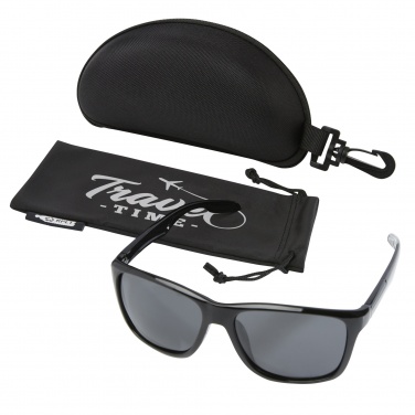 Logotrade promotional item image of: Eiger polarized sunglasses in recycled PET casing